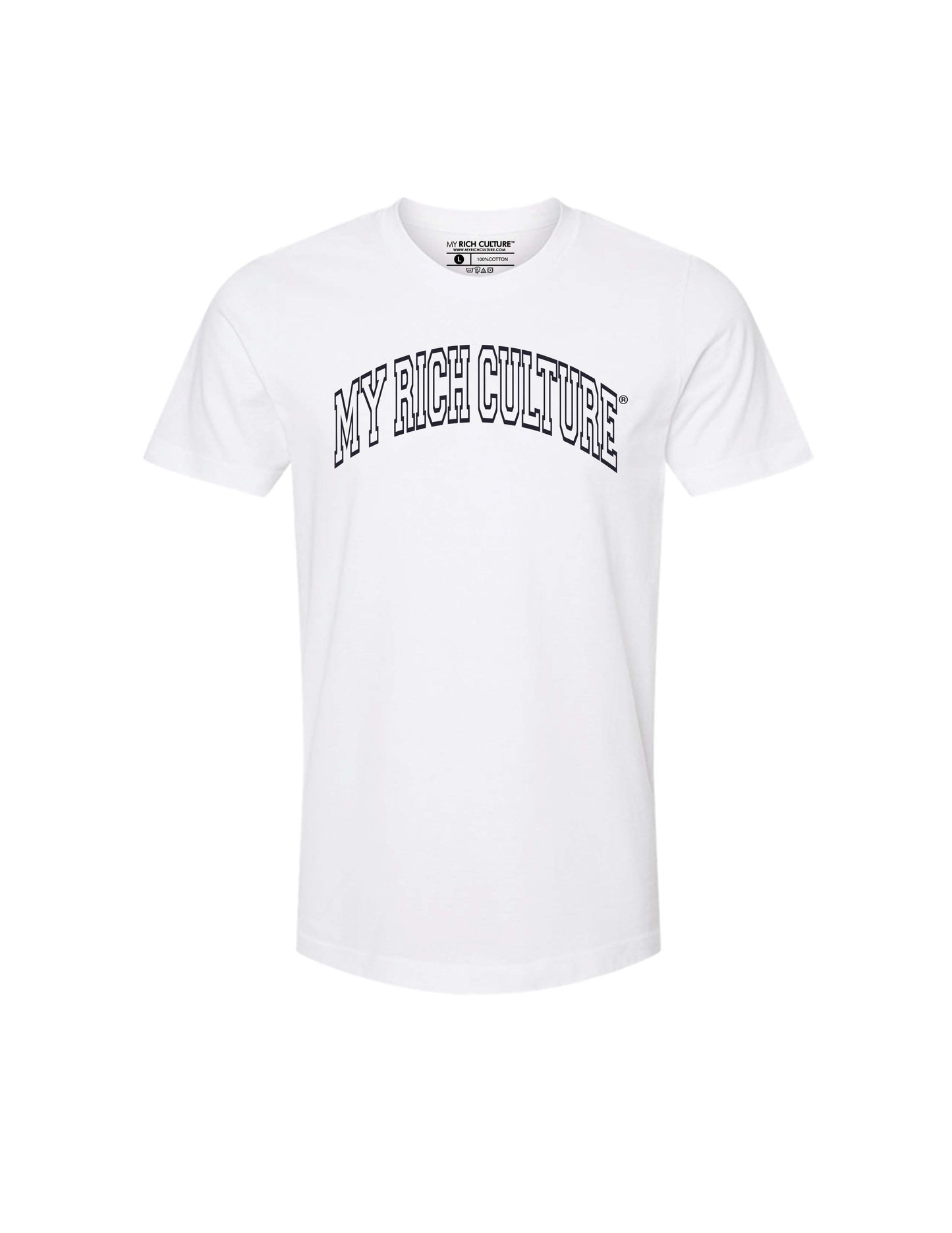 MRC ARCH TEE (WHITE-BLACK)