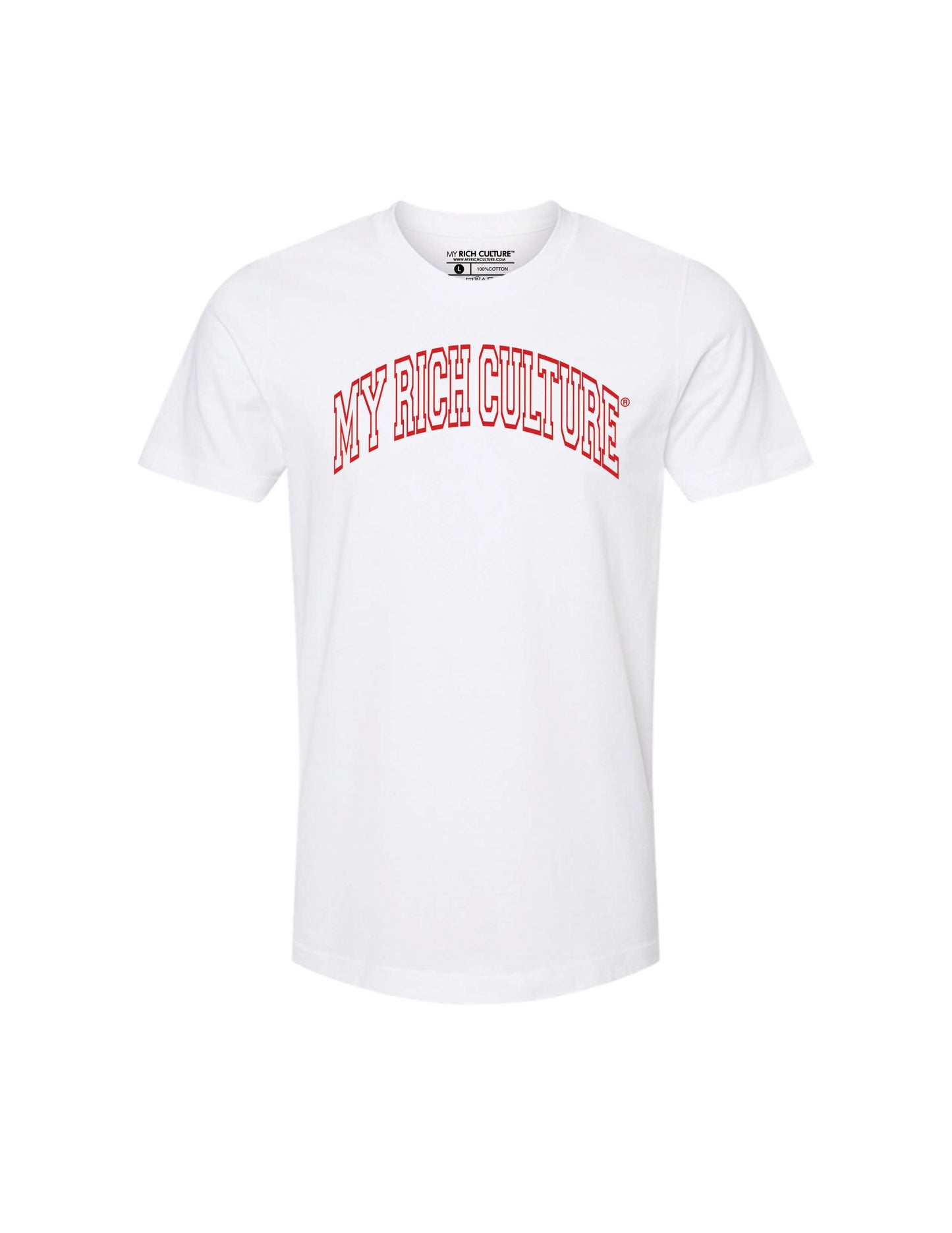 MRC ARCH TEE (WHITE-RED)