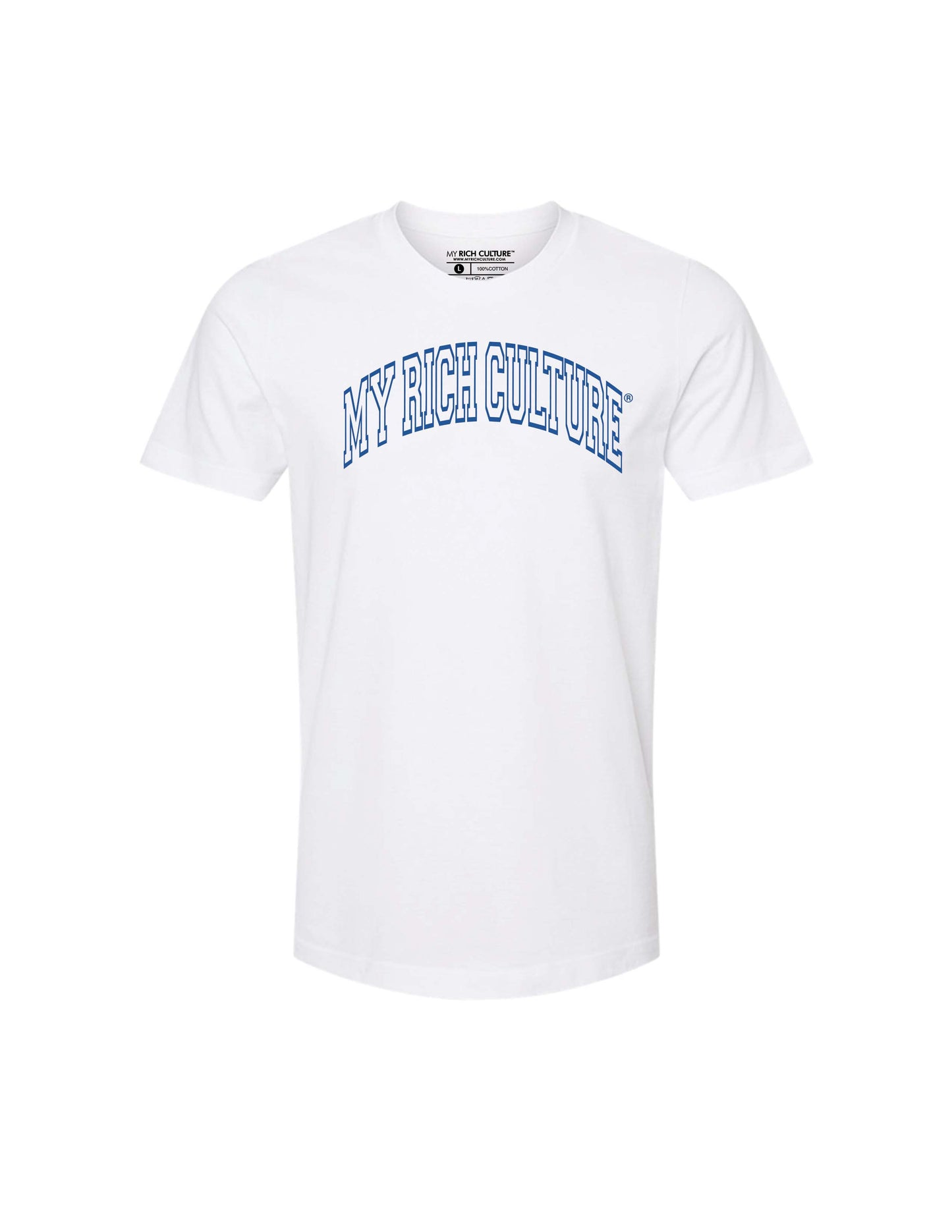 MRC ARCH TEE (WHITE-ROYAL)